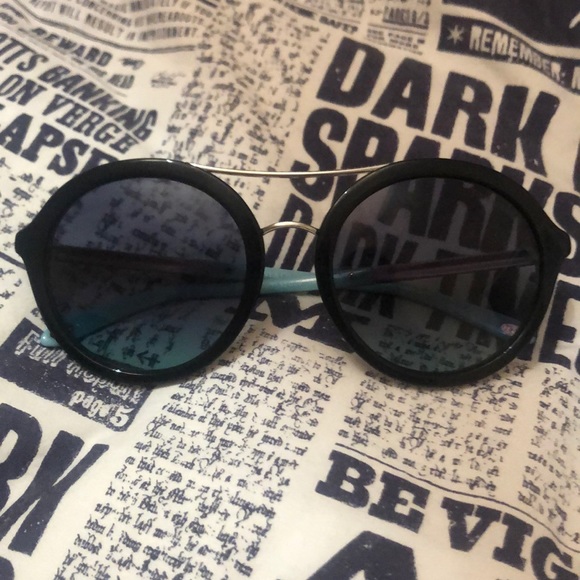 Tiffany & Co. Accessories - Amazing aviator crystal Tiffany and Co sunglasses